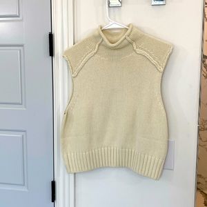 Cream Zara Vest